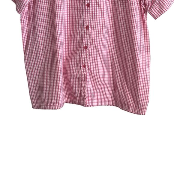 VTG Bobbie Brooks Women Top 18/20 Check Button Preppy Coastal Y2K Retro Cowgirl - Picture 8 of 13